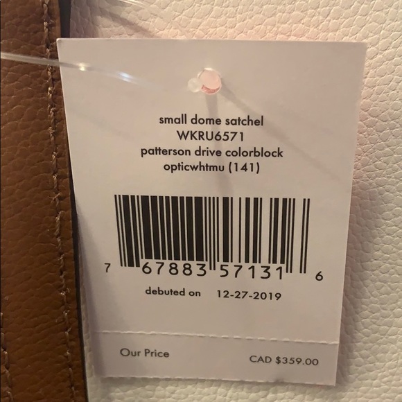 ⛔️⛔️sold⛔️⛔️Kate Spade Patterson Drive Small Dome - Picture 6 of 6